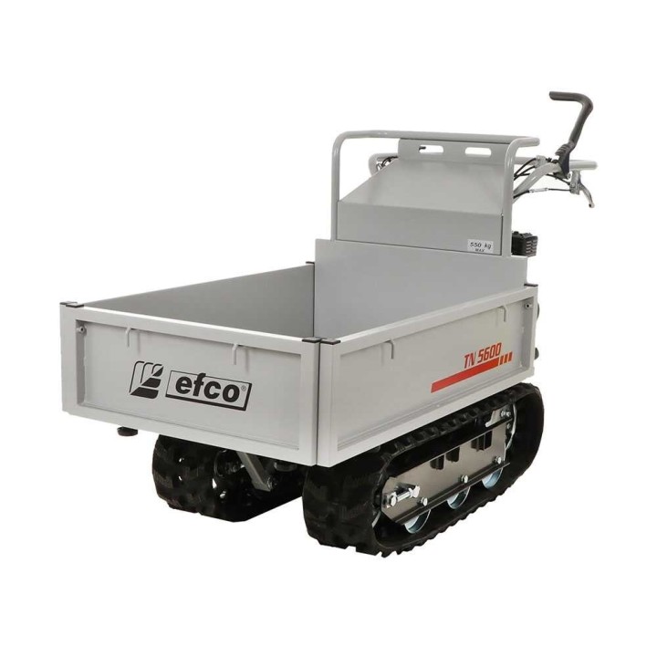 Efco TN 5600 telaketjukärry, 550 kg, Honda GX 160, jatkettava lava
