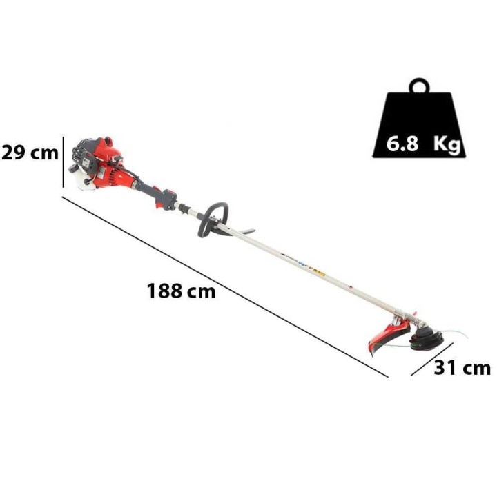 Efco Stark 2500 S bensiinikäyttöinen raivaussaha, 25,4 cm³, 1 HP
