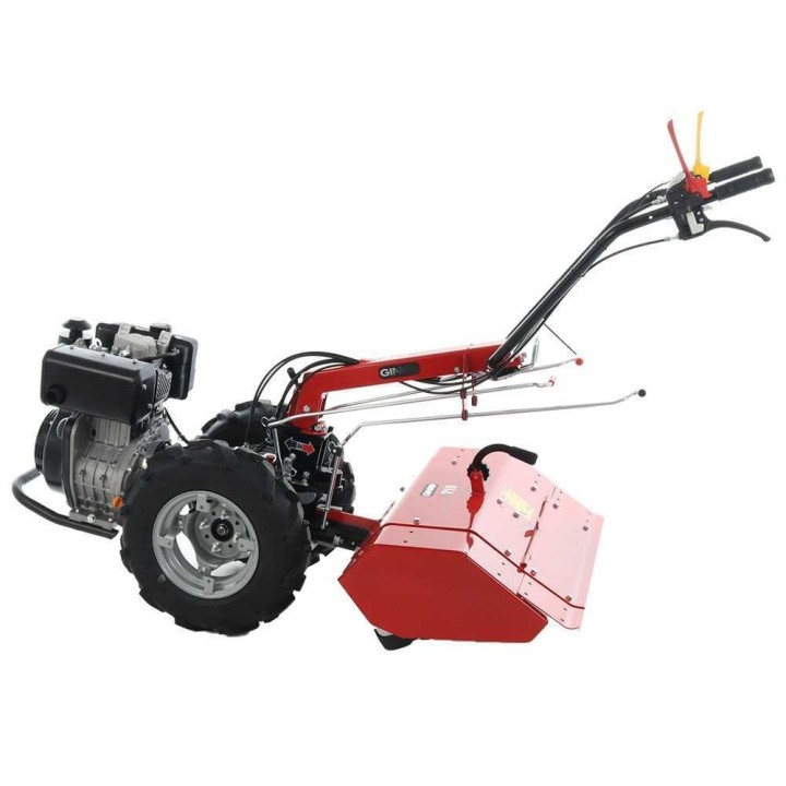 Ginko R710 -jyrsin, Loncin LC186F diesel, 11 HP, 80 cm jyrsin