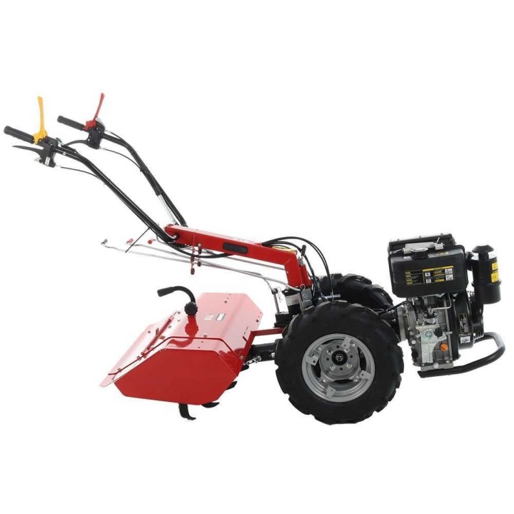 Ginko R710 -jyrsin, Loncin LC186F diesel, 11 HP, 80 cm jyrsin