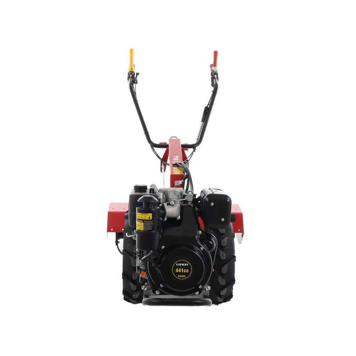 Ginko R710 -jyrsin, Loncin LC186F diesel, 11 HP, 80 cm jyrsin