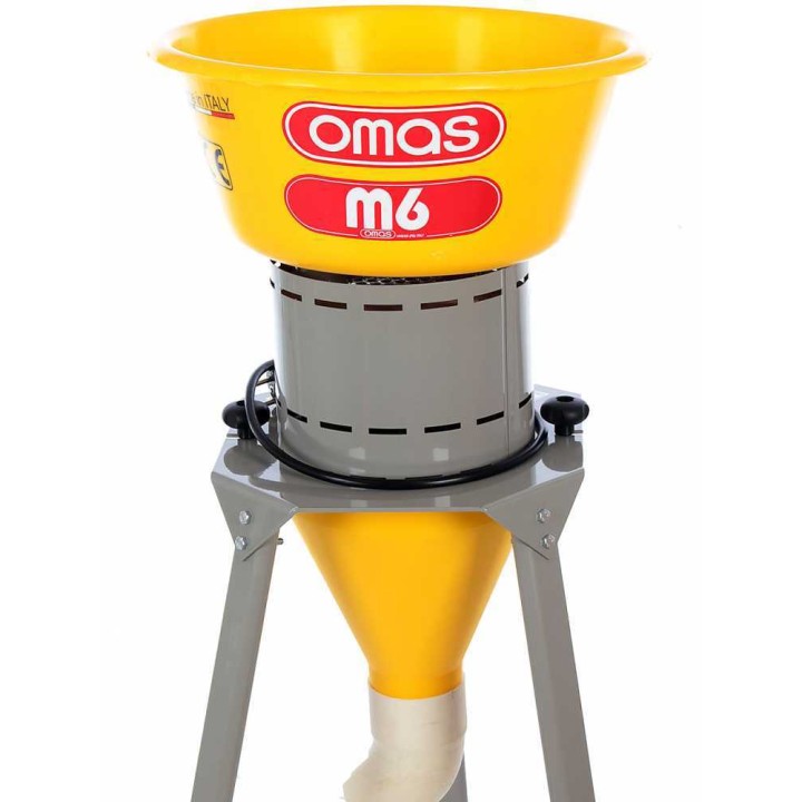 Omas M6 sähkömylly viljalle, 1 600 W, 230 V, 3 seulaa