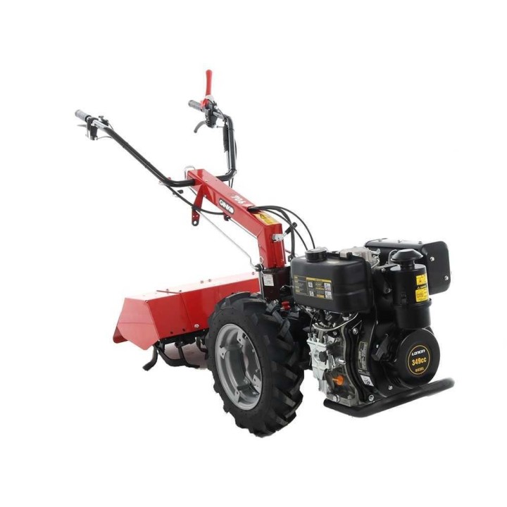 Ginko 706 -moottorikultivaattori, Loncin D350F diesel, 8 HP, 70 cm