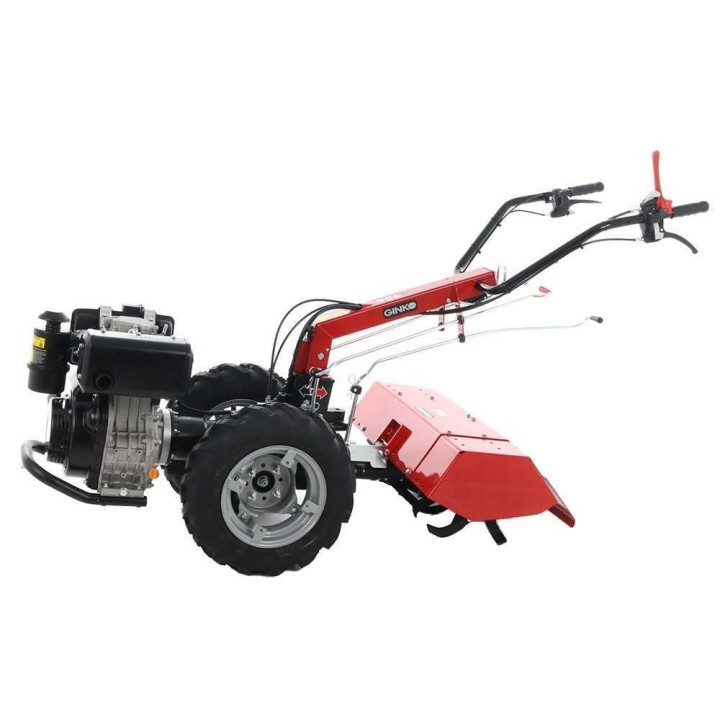 Ginko 706 -moottorikultivaattori, Loncin D350F diesel, 8 HP, 70 cm