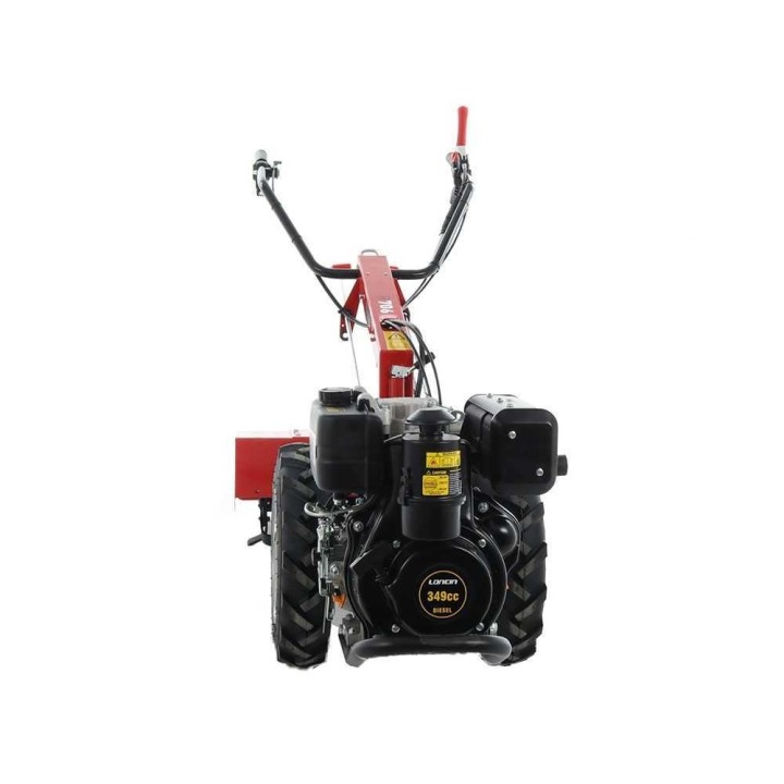 Ginko 706 -moottorikultivaattori, Loncin D350F diesel, 8 HP, 70 cm