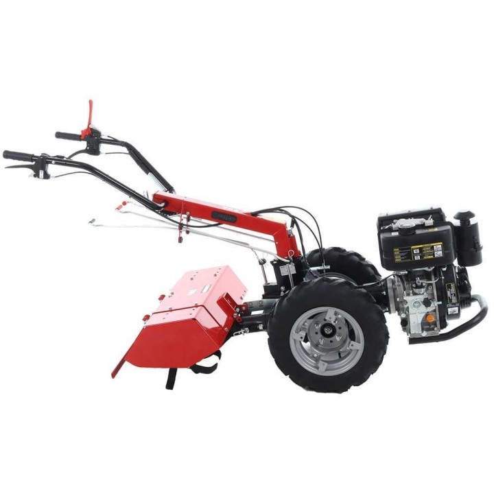 Ginko 706 -moottorikultivaattori, Loncin D350F diesel, 8 HP, 70 cm