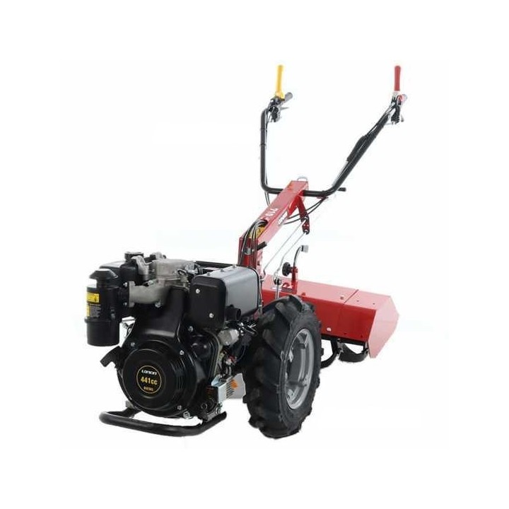 Ginko R710 EKO diesel motokultivaattori Loncin D404F sähkökäynnistys 11 HP