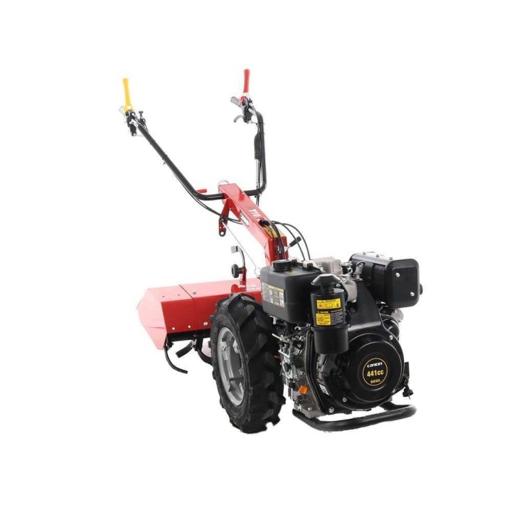 Ginko R710 EKO diesel-motokultivaattori, Loncin D404F, sähkökäynnistys, 11 HP