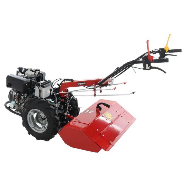 Ginko R710 EKO diesel-motokultivaattori, Loncin D404F, sähkökäynnistys, 11 HP