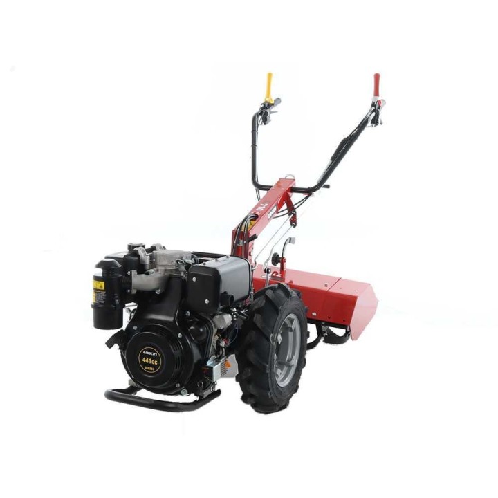 Ginko R710 EKO diesel-motokultivaattori, Loncin D404F, sähkökäynnistys, 11 HP