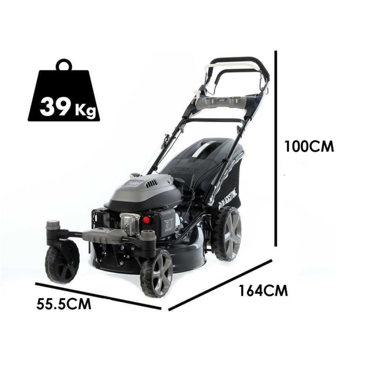 BlackStone SP-4X 510 bensiinikäyttöinen ruohonleikkuri, 51 cm, 6,5 HP, takaveto