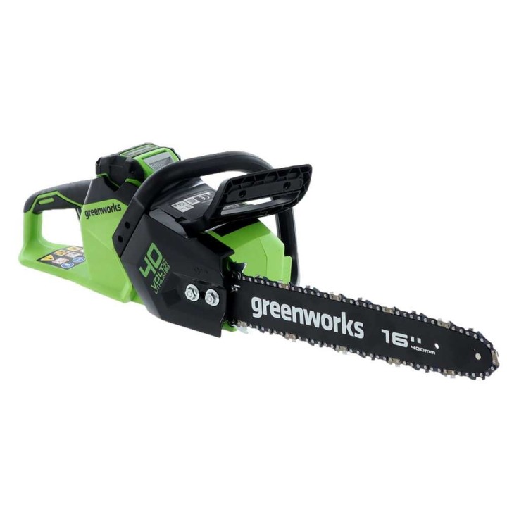 Greenworks GD40CS18 akkumoottorisaha, 40 V, 4,0 Ah, terälevy 40 cm