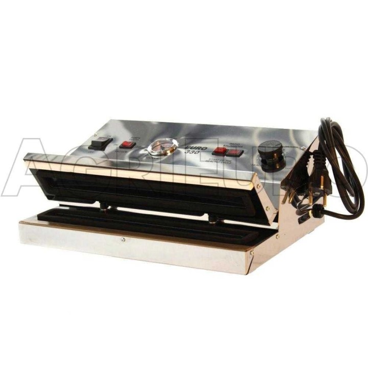 Euro 330 Inox manuaalinen vakuumikone, 33 cm, 150 W