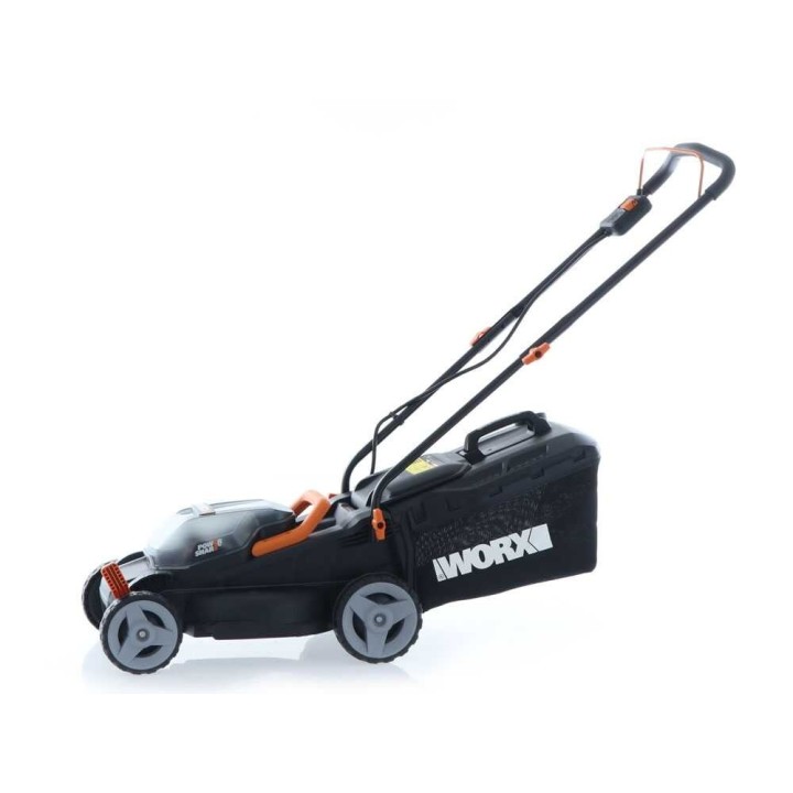 Worx WG779E.1 akkuruohonleikkuri, 34 cm, 40 V, 2 × 4 Ah