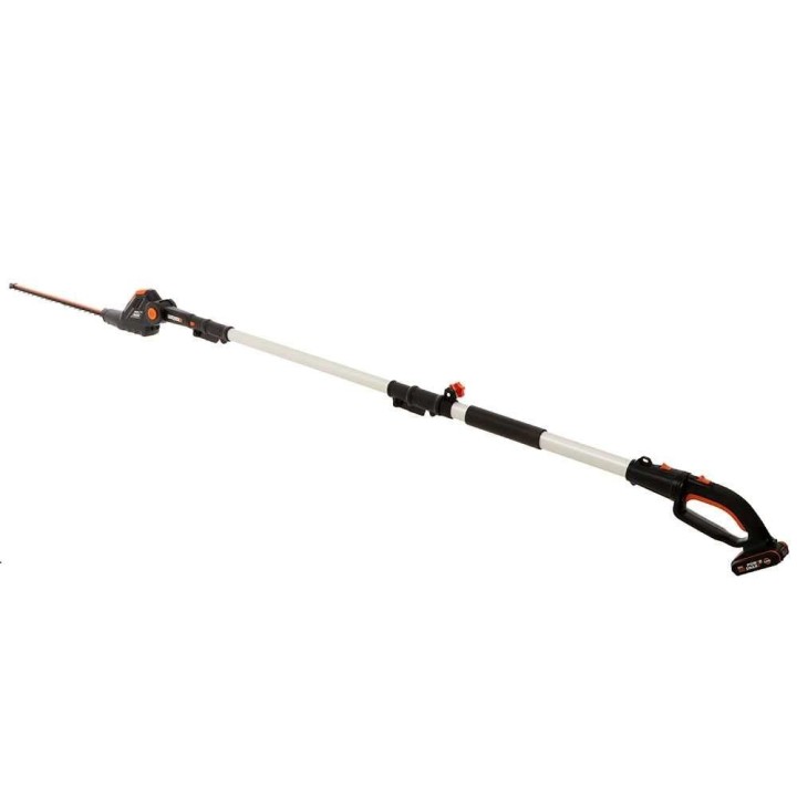 Worx WG252E akkukäyttöinen pensasleikkuri teleskooppivarrella, 20 V, 45 cm