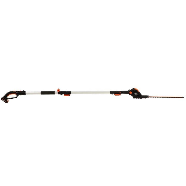 Worx WG252E akkukäyttöinen pensasleikkuri teleskooppivarrella, 20 V, 45 cm