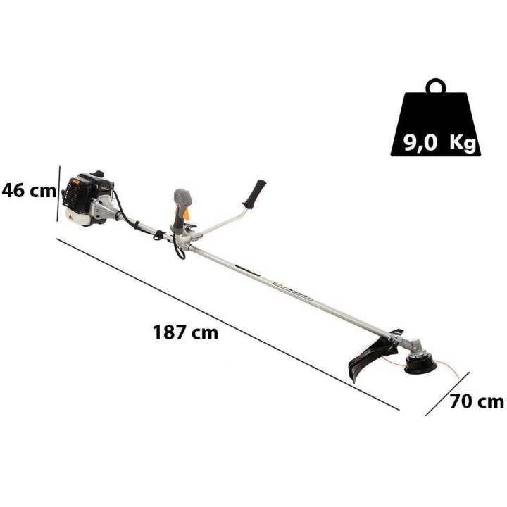 Alpina ABR 42 D raivaussaha, 42,7 cm³, 1,7 HP, kaksoiskahva