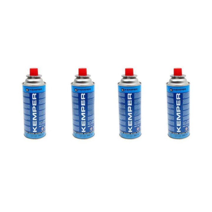 Kemper butaanipatruunat 4 kpl, 227 g/kpl, retkikeittimiin ja -lämmittimiin