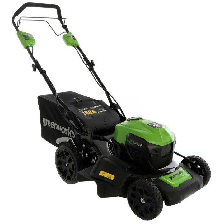 Greenworks GD40LM46SP akkuruohonleikkuri takaveto 40 V ilman akkua ja laturia