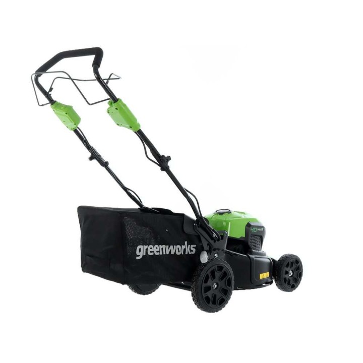 Greenworks GD40LM46SP akkuruohonleikkuri, takaveto, 40 V, ilman akkua ja laturia