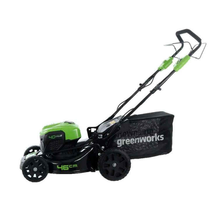 Greenworks GD40LM46SPK4 akkuruohonleikkuri, 46 cm, 40 V / 4 Ah