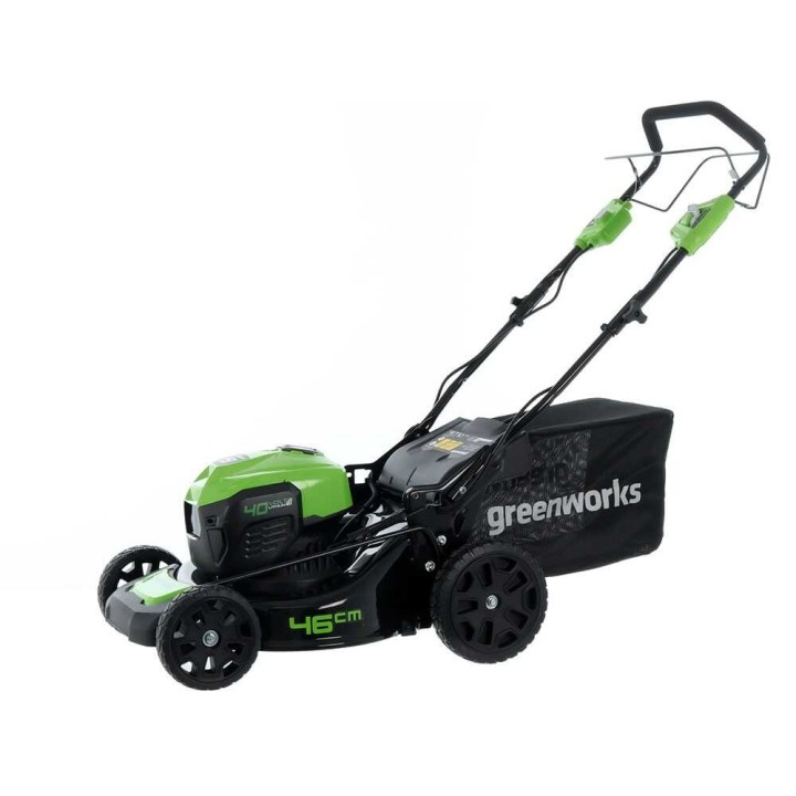 Greenworks GD40LM46SPK4 akkuruohonleikkuri, 46 cm, 40 V / 4 Ah