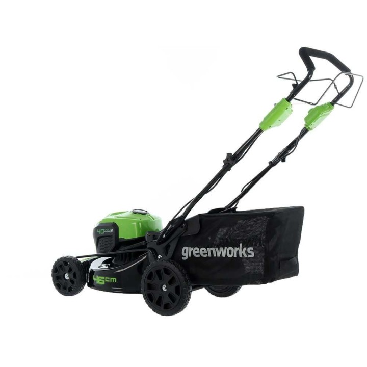 Greenworks GD40LM46SPK4 akkuruohonleikkuri, 46 cm, 40 V / 4 Ah