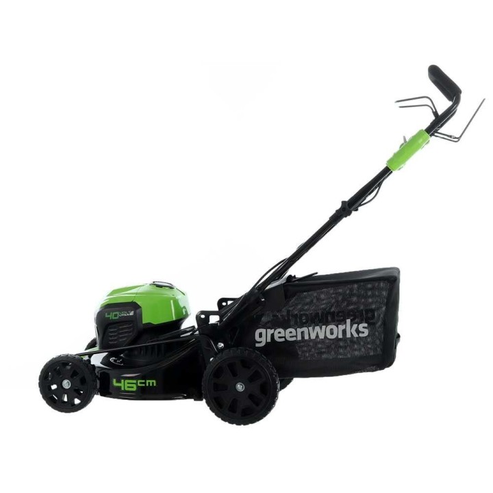 Greenworks GD40LM46SPK4 akkuruohonleikkuri, 46 cm, 40 V / 4 Ah
