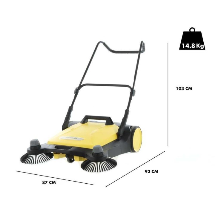 Kärcher S 6 Twin työnnettävä lakaisukone, 86 cm, 38 l