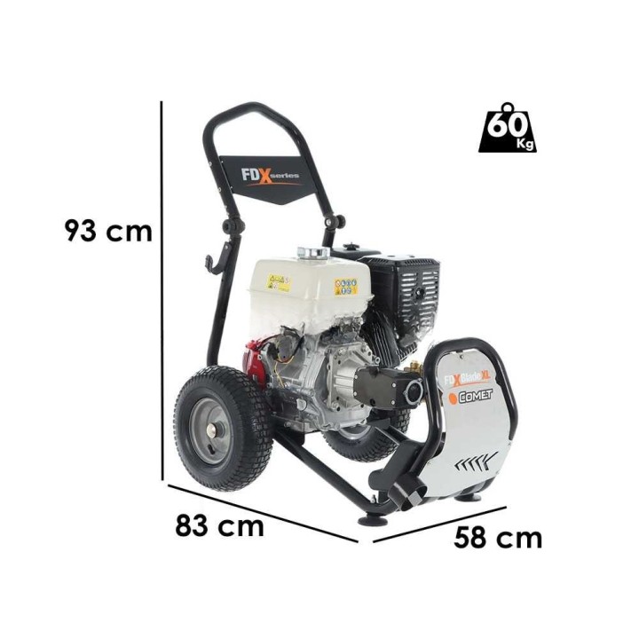 Comet FDX Blade XL 13.15 painepesuri, Honda GX390, 310 bar, 13 HP