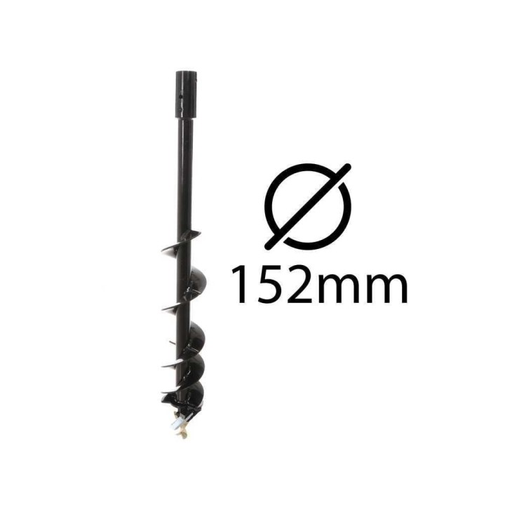 BlackStone 152 mm kairanterä traktorikäyttöiseen kairaan, BHD500 HR ja BHD500