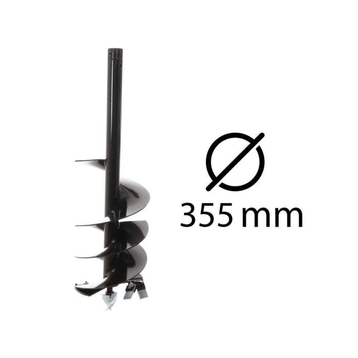 BlackStone 355 mm kairanterä traktorikäyttöiseen maaporakoneeseen, 1 300 mm