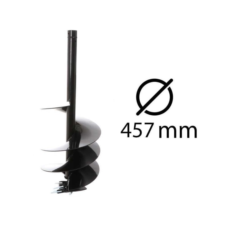 457 mm kaira traktorikäyttöiseen maaporiin, BHD500 HR ja BHD500
