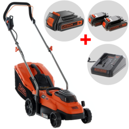 Black Decker BCMW3318L2 QW akkuruohonleikkuri 33 cm 2 18 V 2 5 Ah