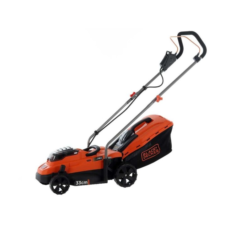 Black & Decker BCMW3318L2-QW akkuruohonleikkuri, 33 cm, 2 × 18 V 2,5 Ah
