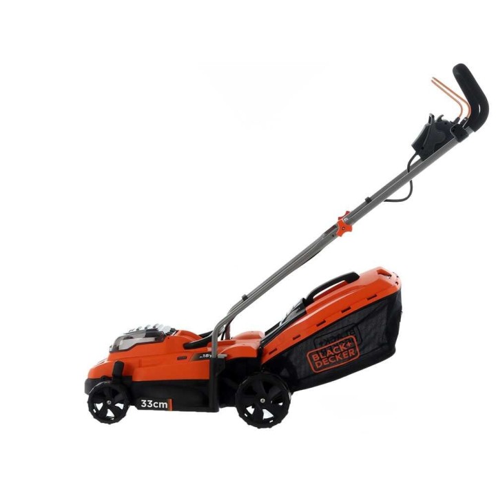 Black & Decker BCMW3318L2-QW akkuruohonleikkuri, 33 cm, 2 × 18 V 2,5 Ah