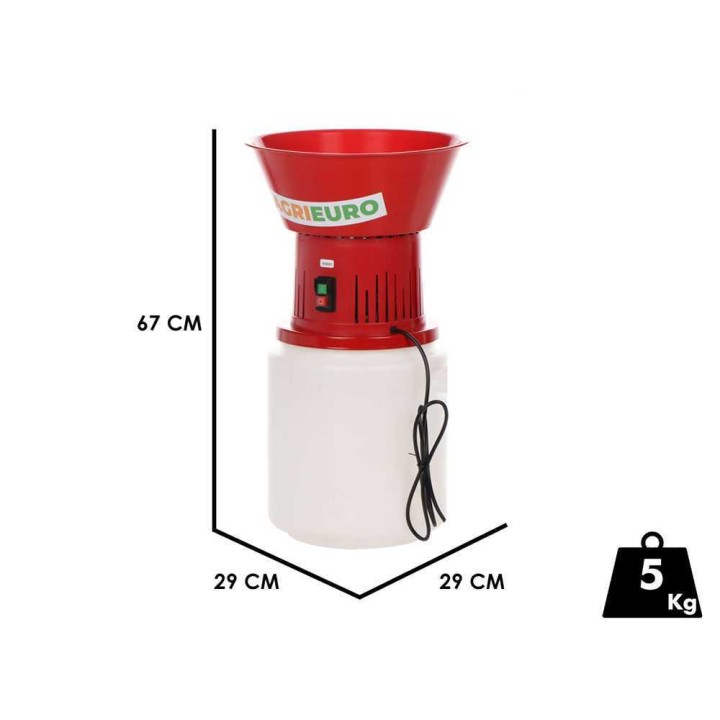 AG001-elektromylly viljalle, 560 W, 20 l, 4 seulaa