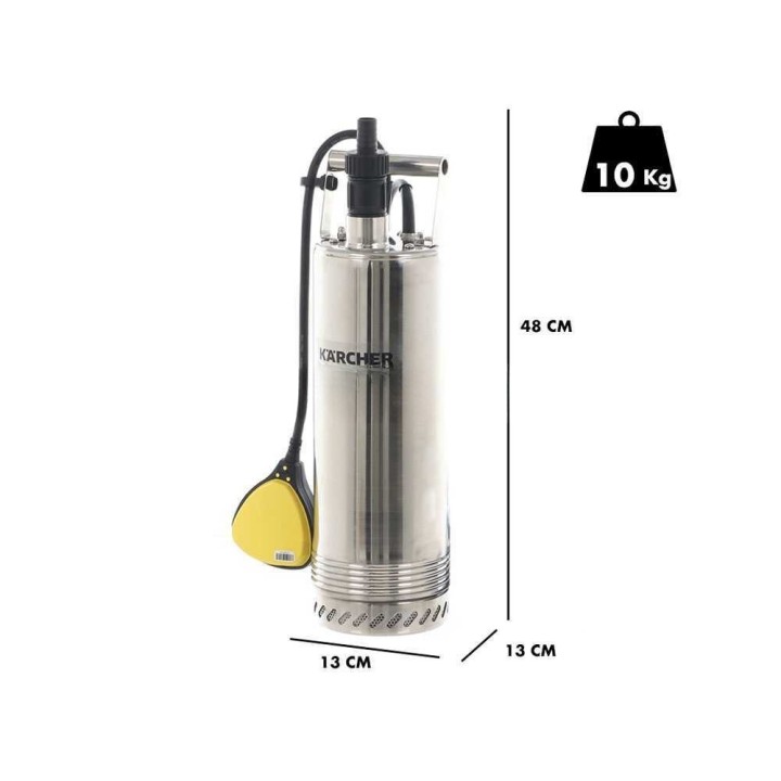 Karcher BP 2 Inox uppopumppu kirkkaalle vedelle, 800 W, 5 700 l/h