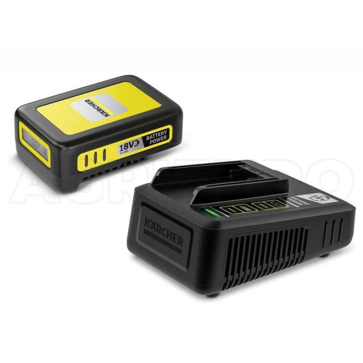 Karcher Starter Kit 18/25 akku ja pikalaturi, 18 V, 2,5 Ah