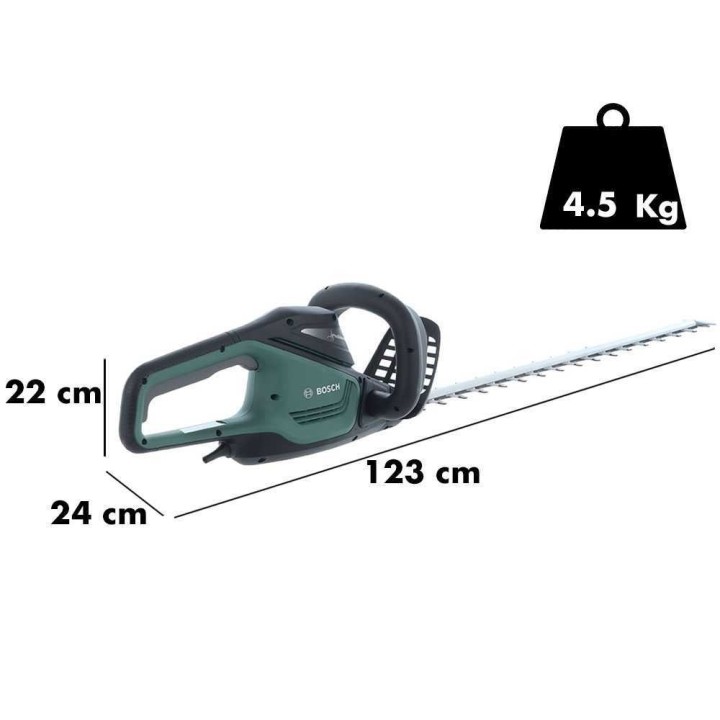 Bosch Advanced Hedgecut 65 sähköinen pensasleikkuri, 500 W, 65 cm