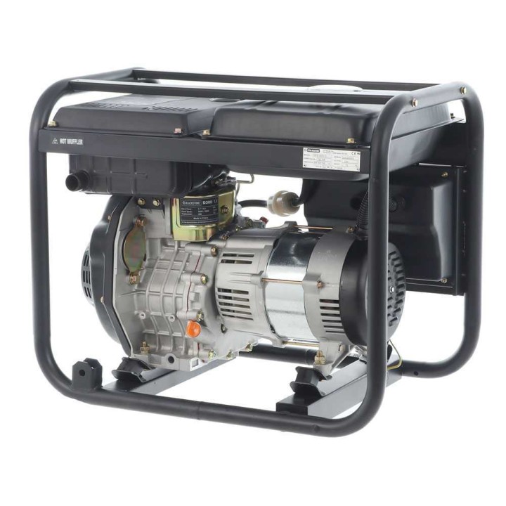 BlackStone OFB 4000 D dieselgeneraattori, 2,8 kW, 3,1 kW, 230 V