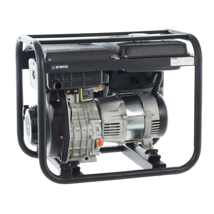 BlackStone OFB 4000 D dieselgeneraattori, 2,8 kW, 3,1 kW, 230 V