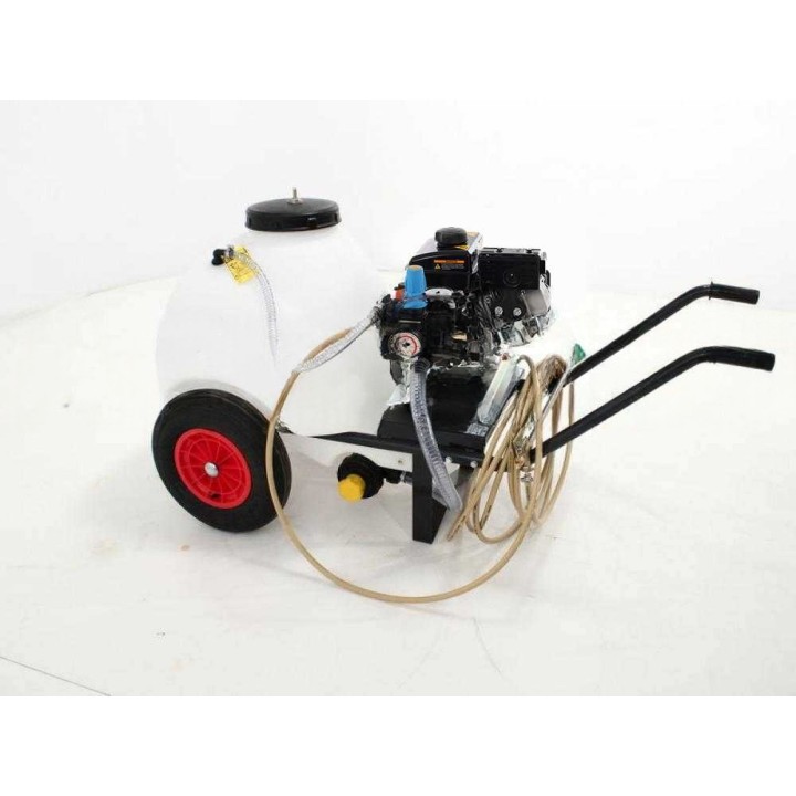 Comet MTP MC 25 Loncin 148F-2 ruiskutusvaunu, 120 l, 4 HP, 25 bar