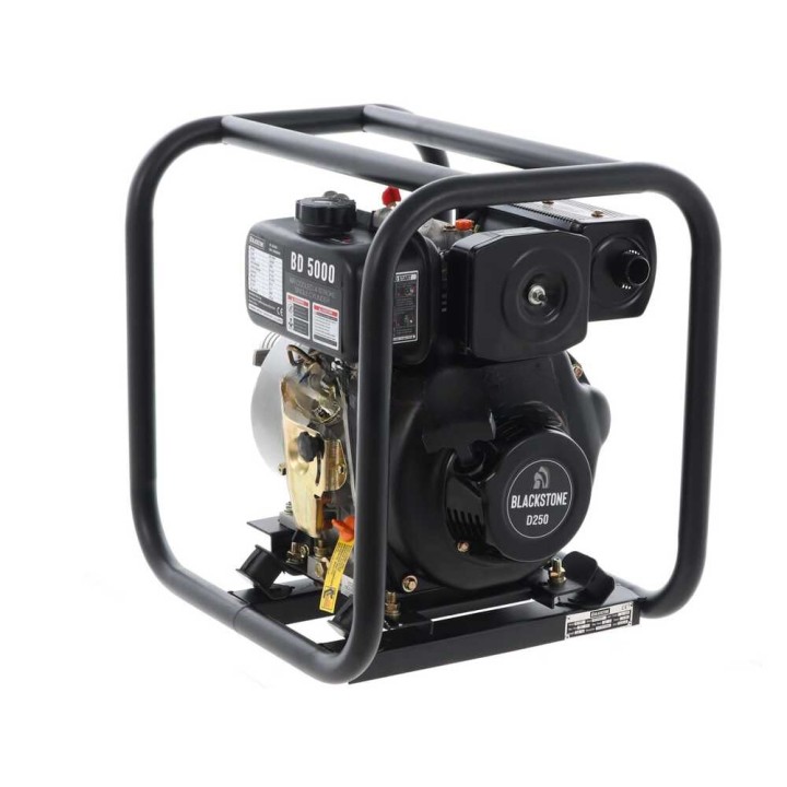 BlackStone BD 5000 dieselmoottoripumppu, 600 l/min, 50 mm liitännät