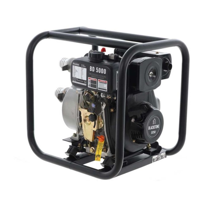 BlackStone BD 5000 dieselmoottoripumppu, 600 l/min, 50 mm liitännät