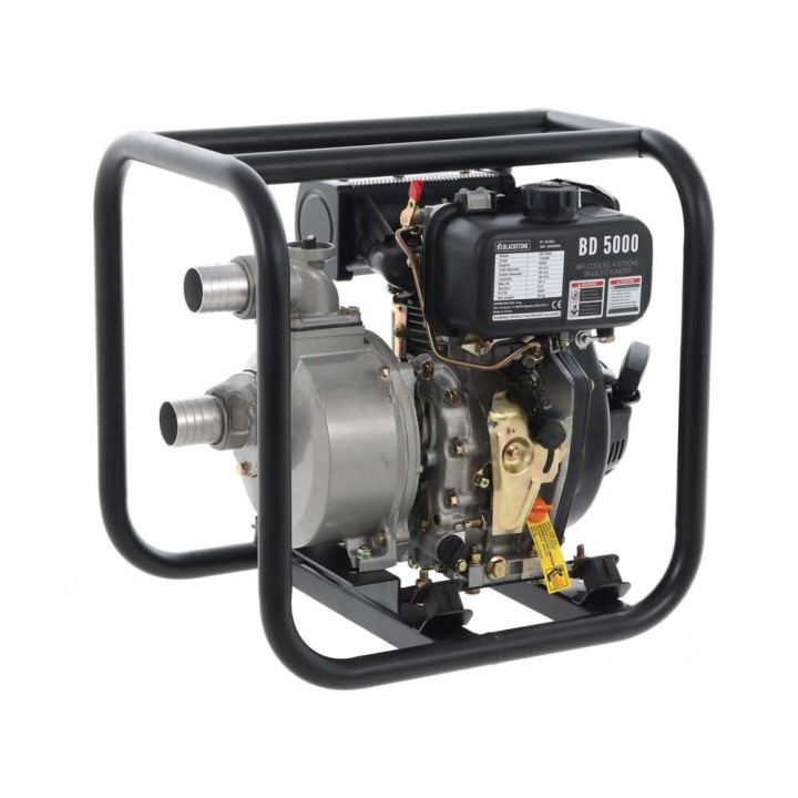 BlackStone BD 5000 dieselmoottoripumppu, 600 l/min, 50 mm liitännät