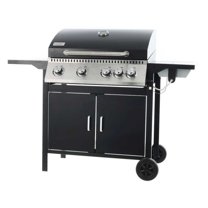 Royal Food GB 2680-B4+1 kaasugrilli, 4 poltinta, 14,5 kW, ruostumaton teräs