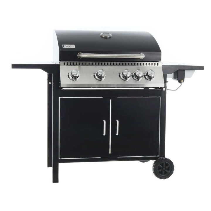 Royal Food GB 2680-B4+1 kaasugrilli, 4 poltinta, 14,5 kW, ruostumaton teräs