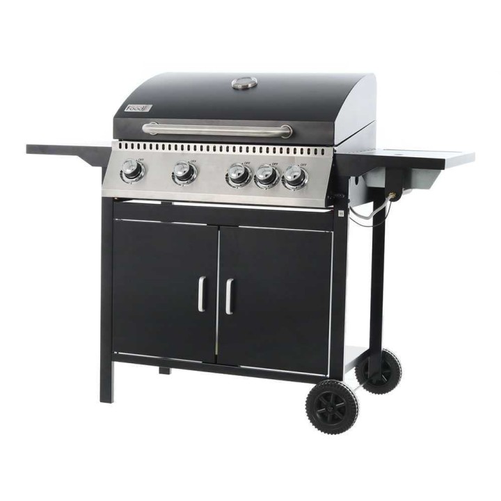 Royal Food GB 2680-B4+1 kaasugrilli, 4 poltinta, 14,5 kW, ruostumaton teräs