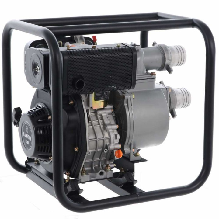 BlackStone BD 8000 dieselkäyttöinen moottoripumppu 6 HP 80 mm liitännät